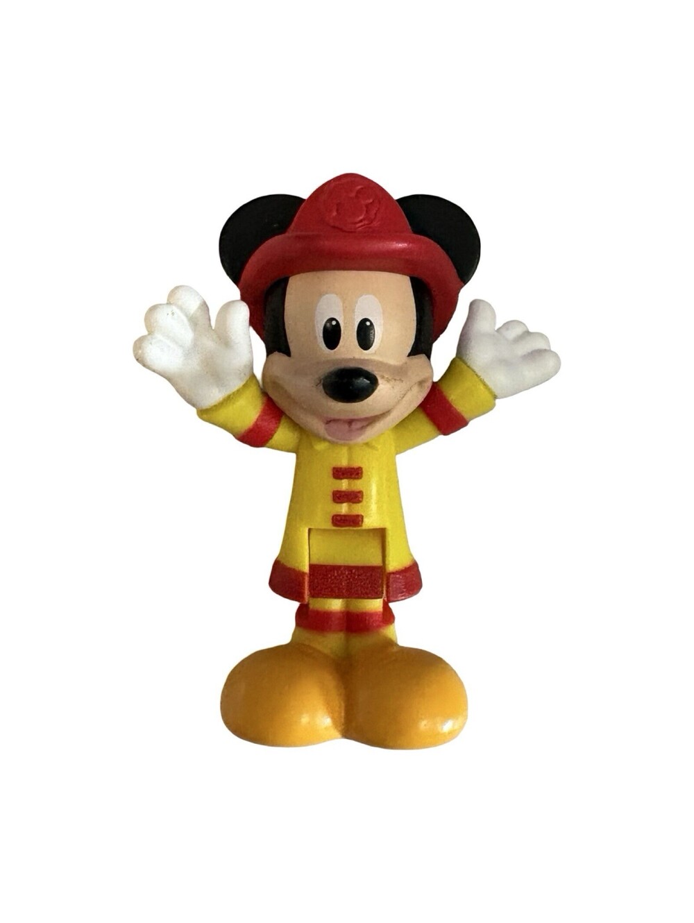 Disney Clubhouse Mickey Mouse Firefighter Plastic Figurine Cake Topper Toy